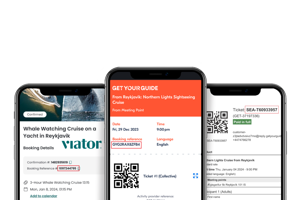 Booking Reference Guide